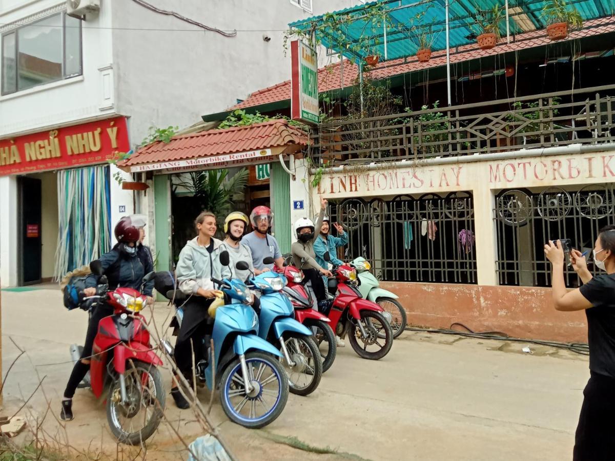 Linh Homestay And Motorbikes Rent Ha Giang Esterno foto
